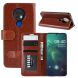 Класичний чохол-книжка Deexe Wallet Style для Nokia 6.2 - Brown (227501Z). Фото 2 з 8