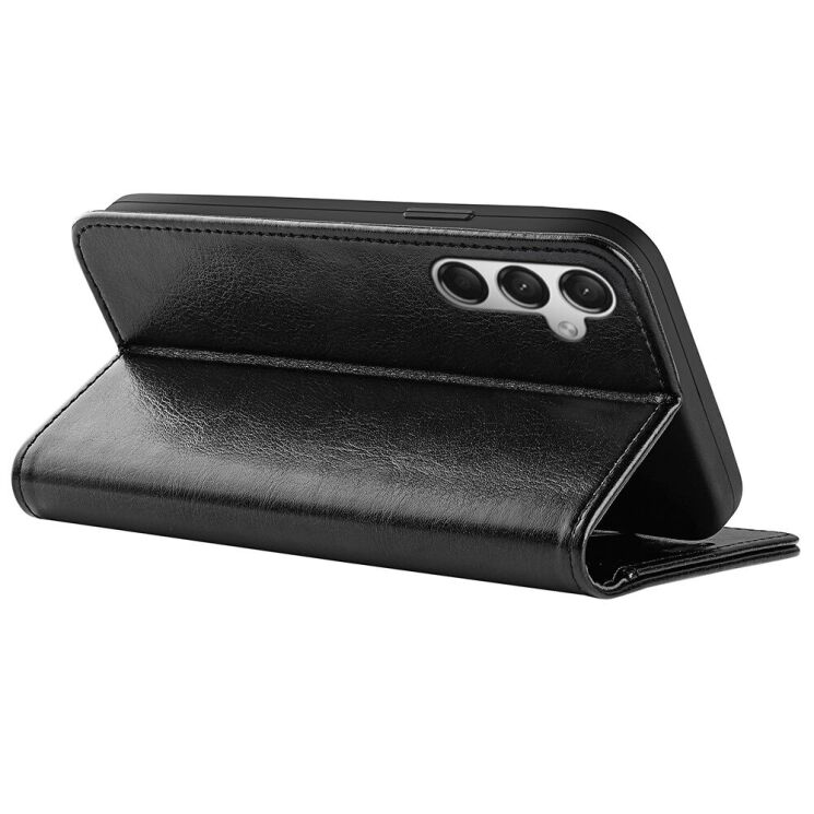 Чехол-книжка Deexe Wallet Style для Samsung Galaxy A25 (A256) - Black: фото 4 из 7