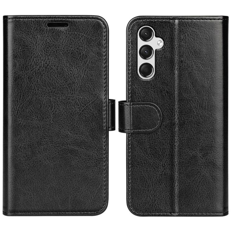 Чехол-книжка Deexe Wallet Style для Samsung Galaxy A25 (A256) - Black: фото 1 из 7