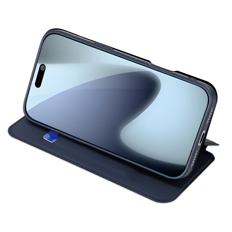 Чохол-книжка DUX DUCIS Skin Pro для Apple iPhone 17 Pro - Blue: фото 3 з 11