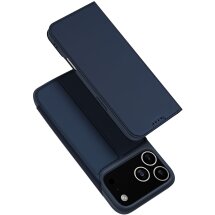 Чохол-книжка DUX DUCIS Skin Pro для Apple iPhone 17 Pro - Blue: фото 1 з 11