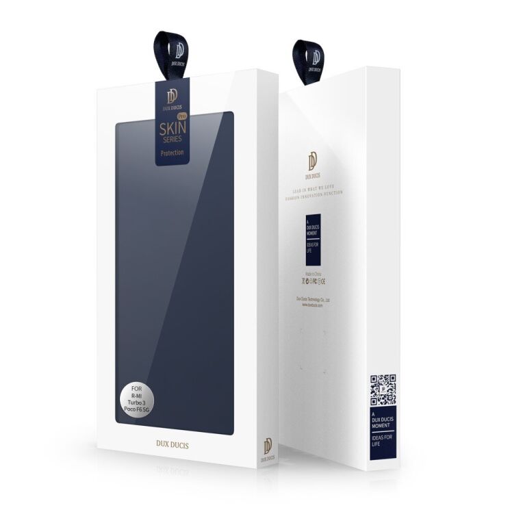 Чохол-книжка DUX DUCIS Skin Pro для Xiaomi Poco F6 - Blue: фото 10 з 10