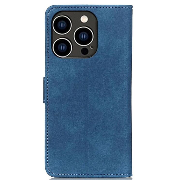 Чохол-книжка KHAZNEH Retro Wallet для Apple iPhone 16 Pro Max - Blue: фото 6 з 9
