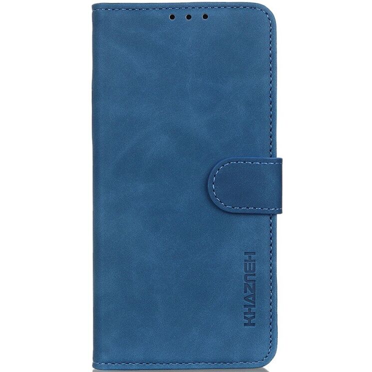 Чохол-книжка KHAZNEH Retro Wallet для Motorola Moto G06 - Blue: фото 4 з 8