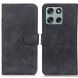 Чохол-книжка KHAZNEH Retro Wallet для Motorola Moto G86 - Black (383324B). Фото 1 з 7