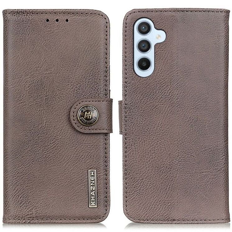 Чохол-книжка KHAZNEH Wallet Cover для Samsung Galaxy S24 FE (S721) - Khaki: фото 1 з 9