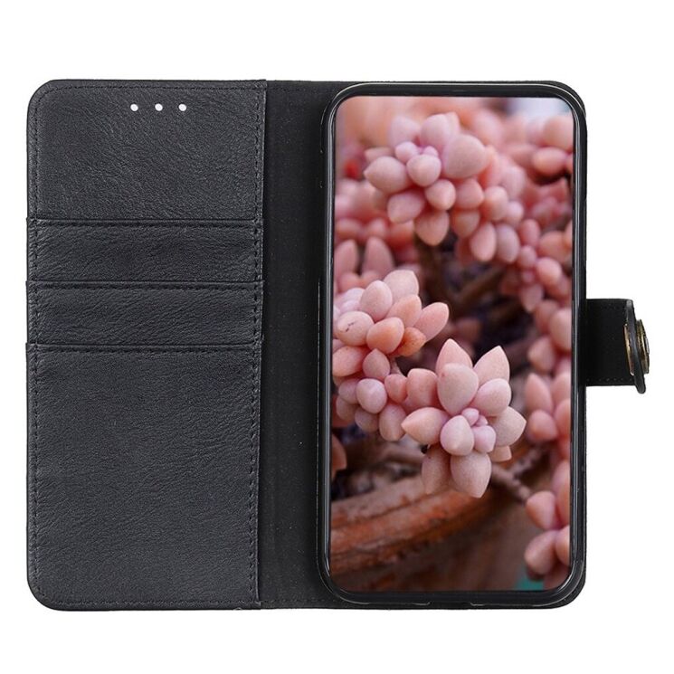 Чохол-книжка із застібкою KHAZNEH Wallet Cover для Samsung Galaxy S25 Edge (S937) - Black: фото 2 з 9