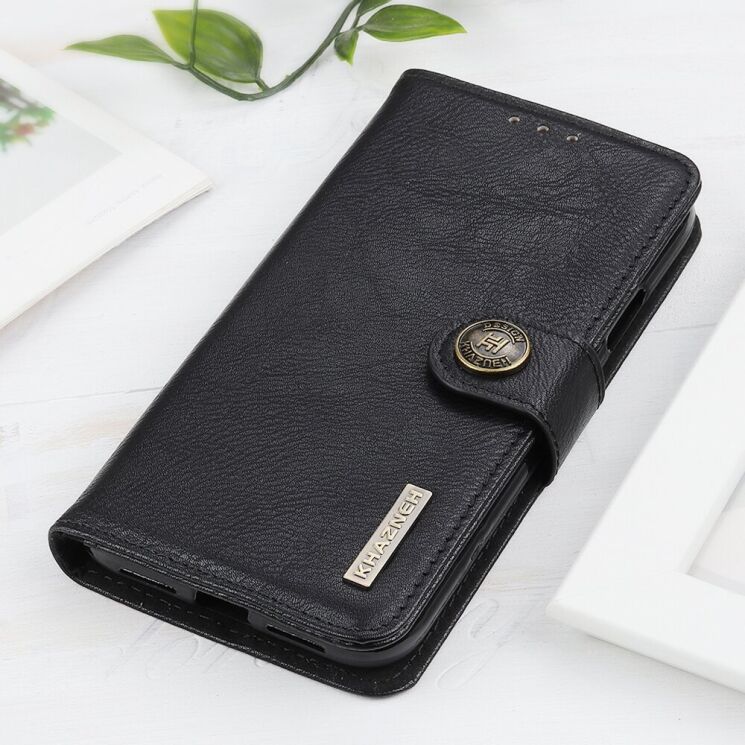 Чохол-книжка із застібкою KHAZNEH Wallet Cover для Samsung Galaxy S25 Edge (S937) - Black: фото 7 з 9