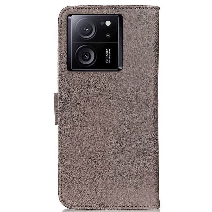 Чохол-книжка KHAZNEH Wallet Cover для Xiaomi 13T / 13T Pro - Khaki: фото 6 з 8