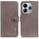 Чехол-книжка KHAZNEH Wallet Cover для Xiaomi Redmi Note 14 4G - Khaki (373402K). Фото 1 из 7