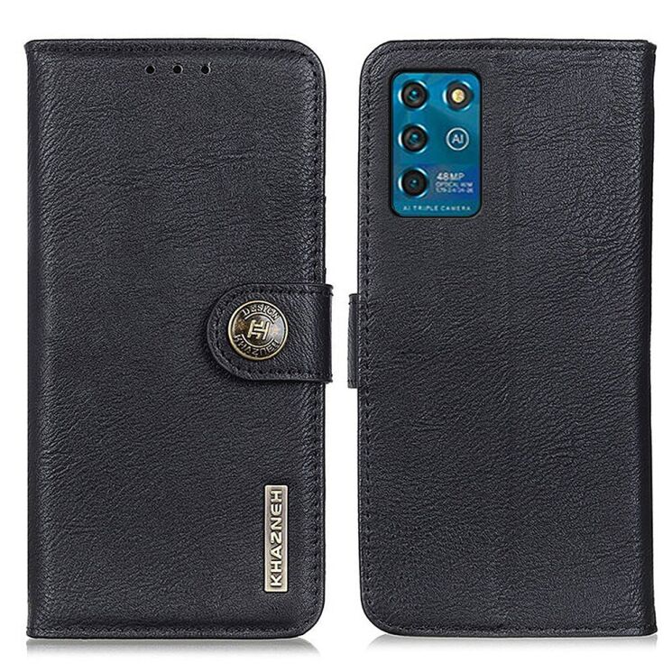 Чехол-книжка KHAZNEH Wallet Cover для ZTE Blade V30 Vita - Black: фото 2 из 11
