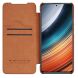 Чохол-книжка NILLKIN Qin Pro для Xiaomi Poco F4 / Redmi K40S - Brown (299314Z). Фото 4 з 13