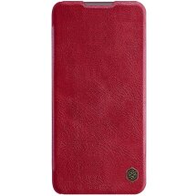 Чехол-книжка NILLKIN Qin Series для Xiaomi Redmi 9T - Red: фото 1 из 18