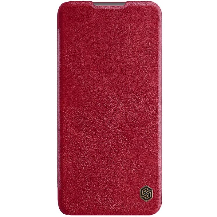 Чехол-книжка NILLKIN Qin Series для Xiaomi Redmi 9T - Red: фото 1 из 18