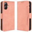 Чехол-книжка с карманами Deexe Wallet Stand для Infinix Smart 20 - Pink (411201P)