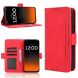 Чехол-книжка с карманами Deexe Wallet Stand для TECNO Pova 8 - Red (432304R). Фото 8 из 17