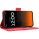 Чехол-книжка с карманами Deexe Wallet Stand для TECNO Pova 8 - Red (432304R). Фото 6 из 17