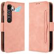 Чехол-книжка с карманами Deexe Wallet Stand для ZTE Nubia Neo 5 GT - Pink (432002P)