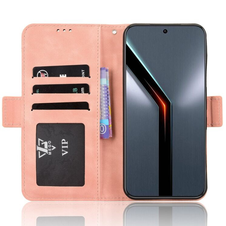 Чехол-книжка с карманами Deexe Wallet Stand для ZTE Nubia Neo 5 GT - Pink (432002P) Чехол-книжка с карманами Deexe Wallet Stand для ZTE Nubia Neo 5 GT - Pink: фото 5 из 16