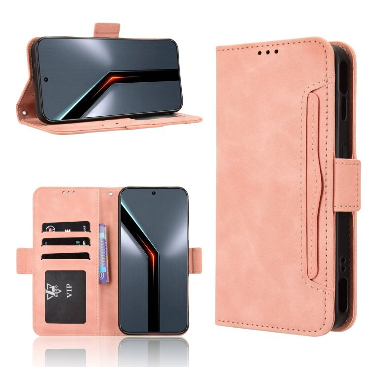 Чехол-книжка с карманами Deexe Wallet Stand для ZTE Nubia Neo 5 GT - Pink (432002P) Чехол-книжка с карманами Deexe Wallet Stand для ZTE Nubia Neo 5 GT - Pink: фото 8 из 16