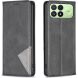 Чехол-книжка с карманами UniCase Geometric Pattern для Xiaomi Poco F8 Pro - Black (403564B). Фото 1 из 9