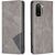 Чехол-книжка с карманами UniCase Geometric Pattern для Xiaomi Redmi A7 Pro - Grey: фото 1 из 10