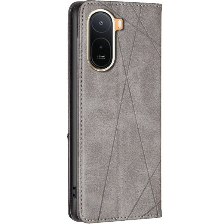 Чохол-книжка з кишеньками UniCase Geometric Pattern для Xiaomi Redmi A7 Pro - Grey: фото 3 з 10