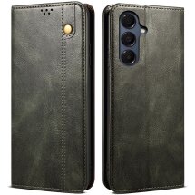 Чехол-книжка с карманами UniCase Leather Wallet для Samsung Galaxy A37 (A376) - Green: фото 1 из 8