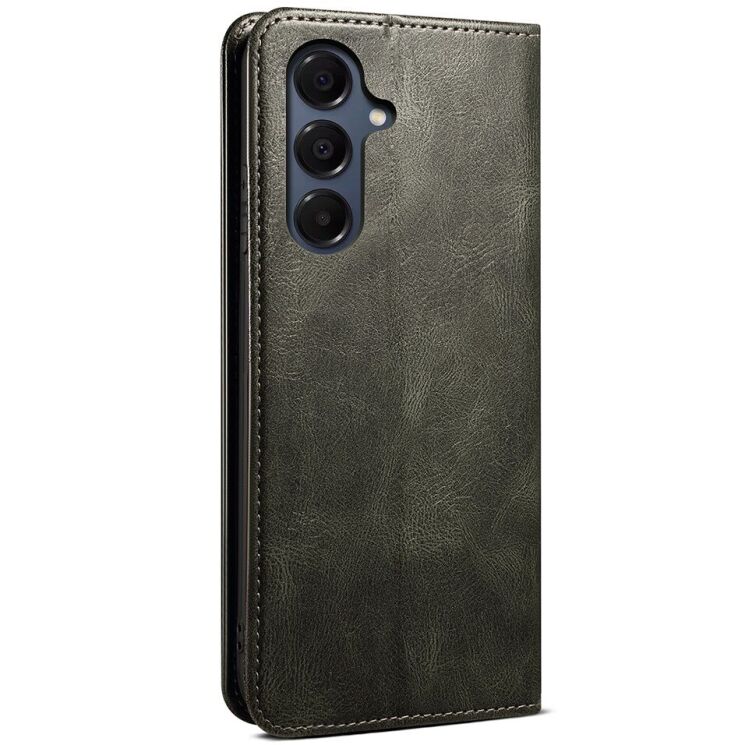 Чехол-книжка с карманами UniCase Leather Wallet для Samsung Galaxy A37 (A376) - Green: фото 6 из 8