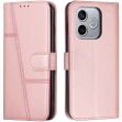 Чохол-книжка з застібкою UniCase Jet Cover для Honor 600 Lite - Rose Gold (411820RG)