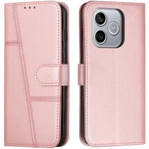 Чехол-книжка с застежкой UniCase Jet Cover для Honor 600 Lite - Rose Gold: фото 1 из 10