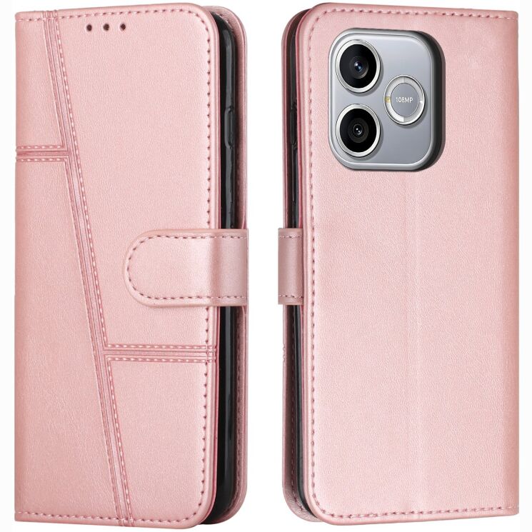 Чехол-книжка с застежкой UniCase Jet Cover для Honor 600 Lite - Rose Gold (411820RG) Чехол-книжка с застежкой UniCase Jet Cover для Honor 600 Lite - Rose Gold: фото 1 из 10