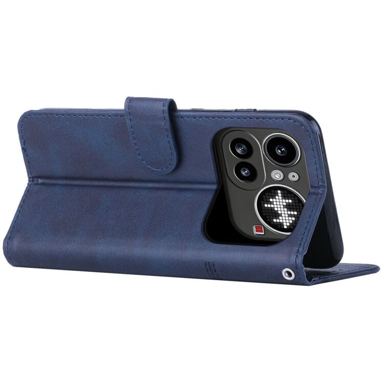 Чехол-книжка с застежкой UniCase Jet Cover для Nothing Phone (4a) Pro - Blue: фото 2 из 11