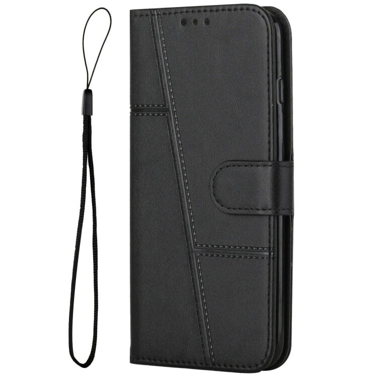 Чехол-книжка с застежкой UniCase Jet Cover для OPPO A6 Pro - Black: фото 4 из 10