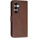 Чехол-книжка с застежкой UniCase Jet Cover для Samsung Galaxy S26 Plus - Brown (404330Z). Фото 5 из 10