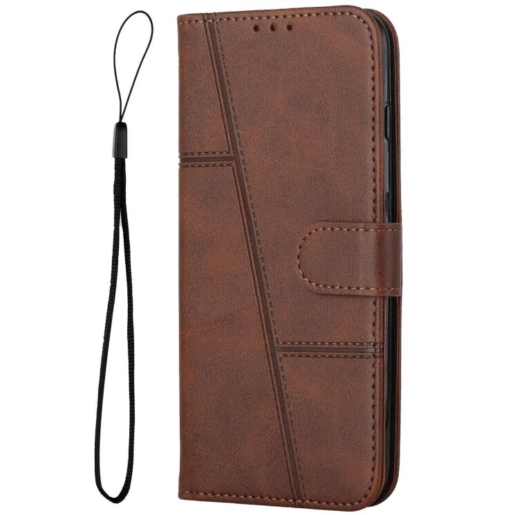 Чехол-книжка с застежкой UniCase Jet Cover для Samsung Galaxy S26 Plus - Brown: фото 4 из 10