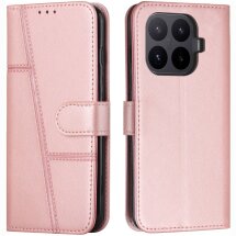 Чехол-книжка с застежкой UniCase Jet Cover для Xiaomi 17T - Rose Gold: фото 1 из 10