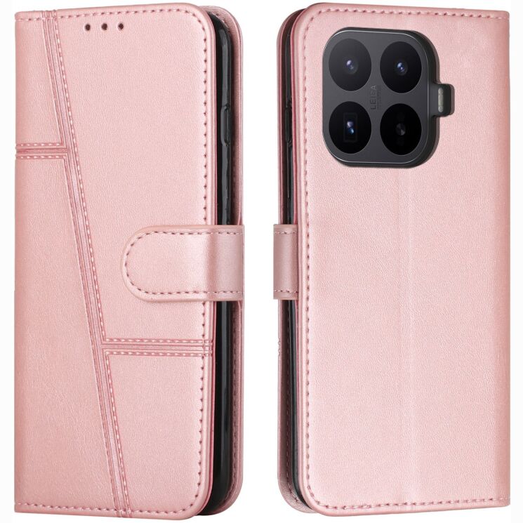 Чехол-книжка с застежкой UniCase Jet Cover для Xiaomi 17T - Rose Gold: фото 1 из 10