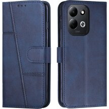 Чохол-книжка з застібкою UniCase Jet Cover для Xiaomi Poco C95 Pro - Blue: фото 1 з 10