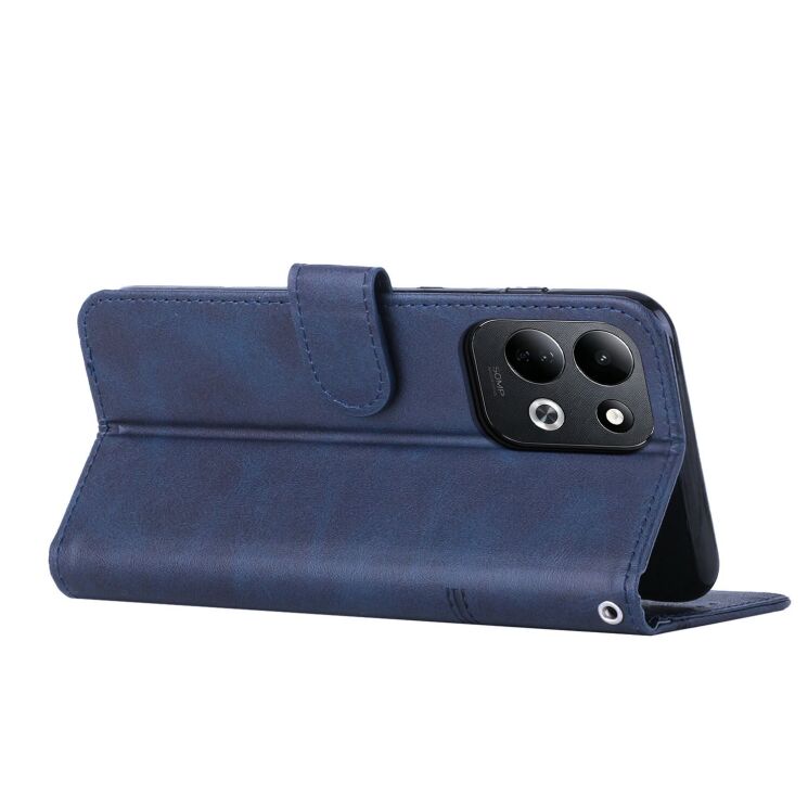 Чохол-книжка з застібкою UniCase Jet Cover для Xiaomi Poco C95 Pro - Blue: фото 2 з 10