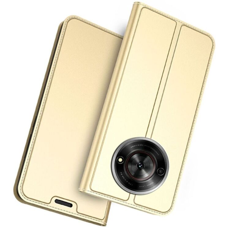 Чехол-книжка UniCase Business Wallet для ZTE Nubia Focus - Gold: фото 1 из 7