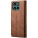 Чехол-книжка UniCase Jeans Wallet для Motorola Moto G75 - Coffee (367803C). Фото 5 из 6
