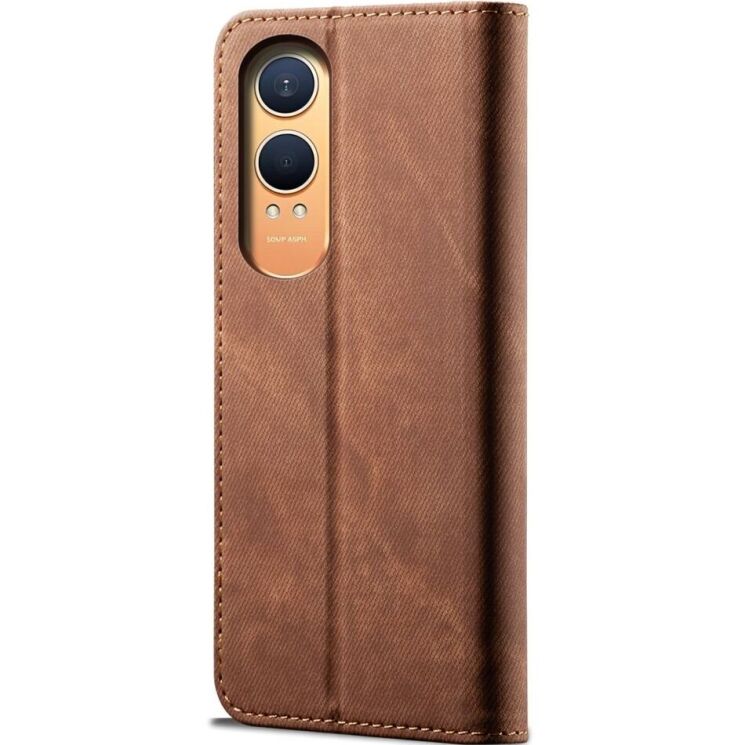 Чехол-книжка UniCase Jeans Wallet для OnePlus Nord CE 4 Lite - Coffee: фото 6 из 6