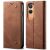 Чехол-книжка UniCase Jeans Wallet для OnePlus Nord CE 4 Lite - Coffee: фото 1 из 6