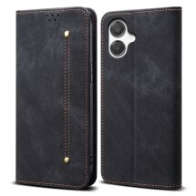 Чехол-книжка UniCase Jeans Wallet для Samsung Galaxy A07 (A075) - Black: фото 1 из 7