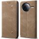 Чохол-книжка UniCase Jeans Wallet для Xiaomi Poco F7 Pro - Khaki (378643K). Фото 1 з 7