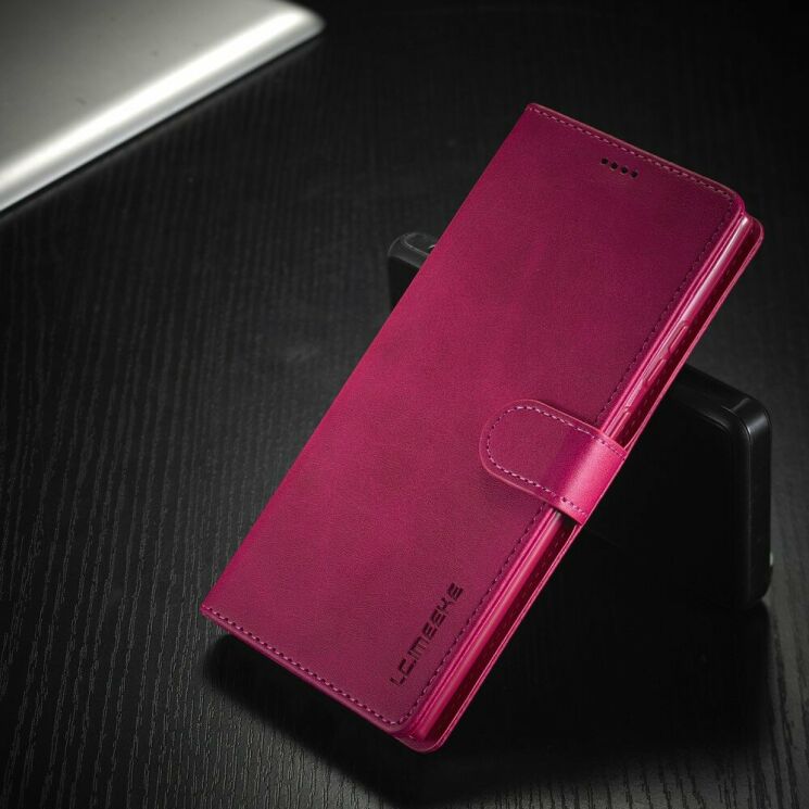 Чехол LC.IMEEKE Wallet Case для Samsung Galaxy Note 20 Ultra (N985) - Red: фото 4 из 7