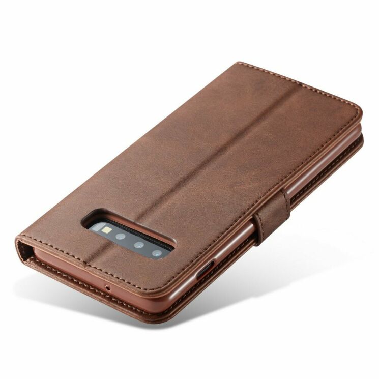 Чехол LC.IMEEKE Wallet Case для Samsung Galaxy S10 Plus (G975) - Brown: фото 7 из 16