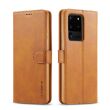 Чохол LC.IMEEKE Wallet Case для Samsung Galaxy S20 Ultra (G988) - Brown (315078Z)