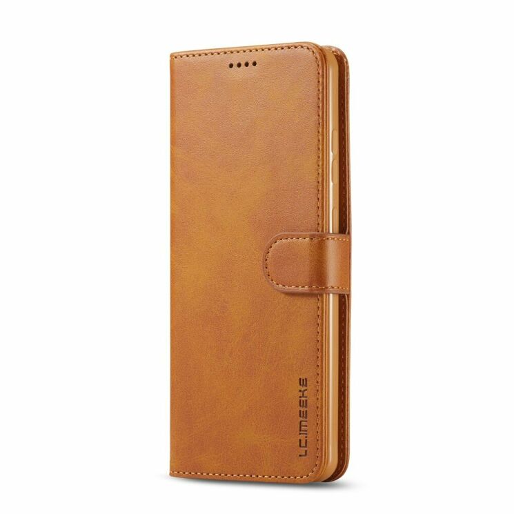 Чохол LC.IMEEKE Wallet Case для Samsung Galaxy S20 Ultra (G988) - Brown: фото 2 з 5